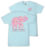 Elephant - Dumplings & Bows - F26 - SS - Adult T-Shirt