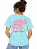 Elephant - Dumplings & Bows - F26 - SS - Adult T-Shirt