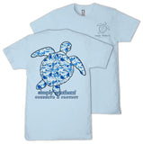 Blue Camo - Turtle - Conserve & Protect - S26 - SS - Adult T-Shirt
