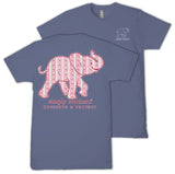 Track Elephant - Cherries & Pink Bows - S26 - SS - Adult T-Shirt