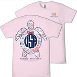 USA Turtle - Sweet Land of Liberty - Patriotic - S26 - SS - Adult T-Shirt