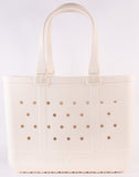 Solid Color Large Simply Tote - S25 - Simply Southern - NEW Handle Style  ***FREE Shipping***