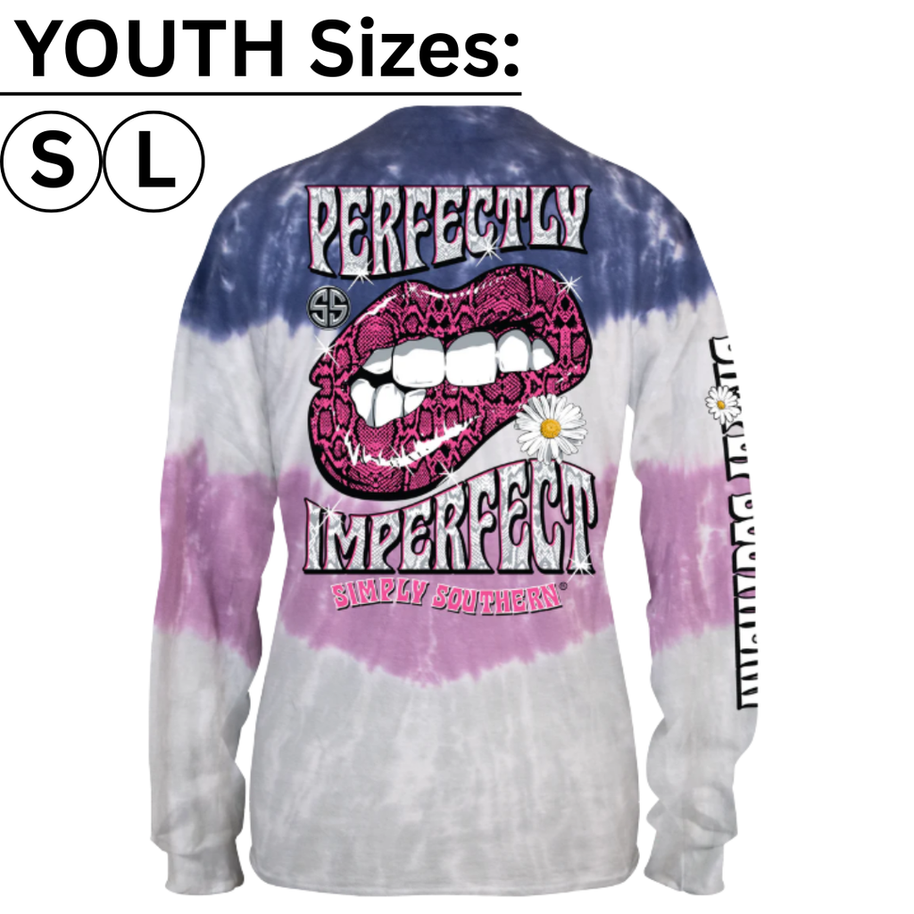 Perfectly Imperfect - Tie Dye - SS - YOUTH Long Sleeve