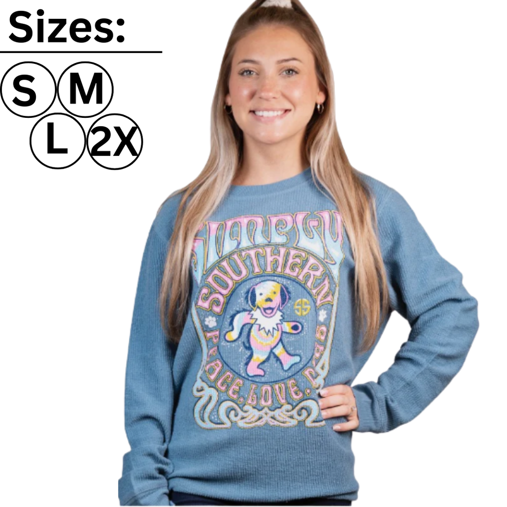 Peace, Love, Dogs - SS - F21 - Adult Crew