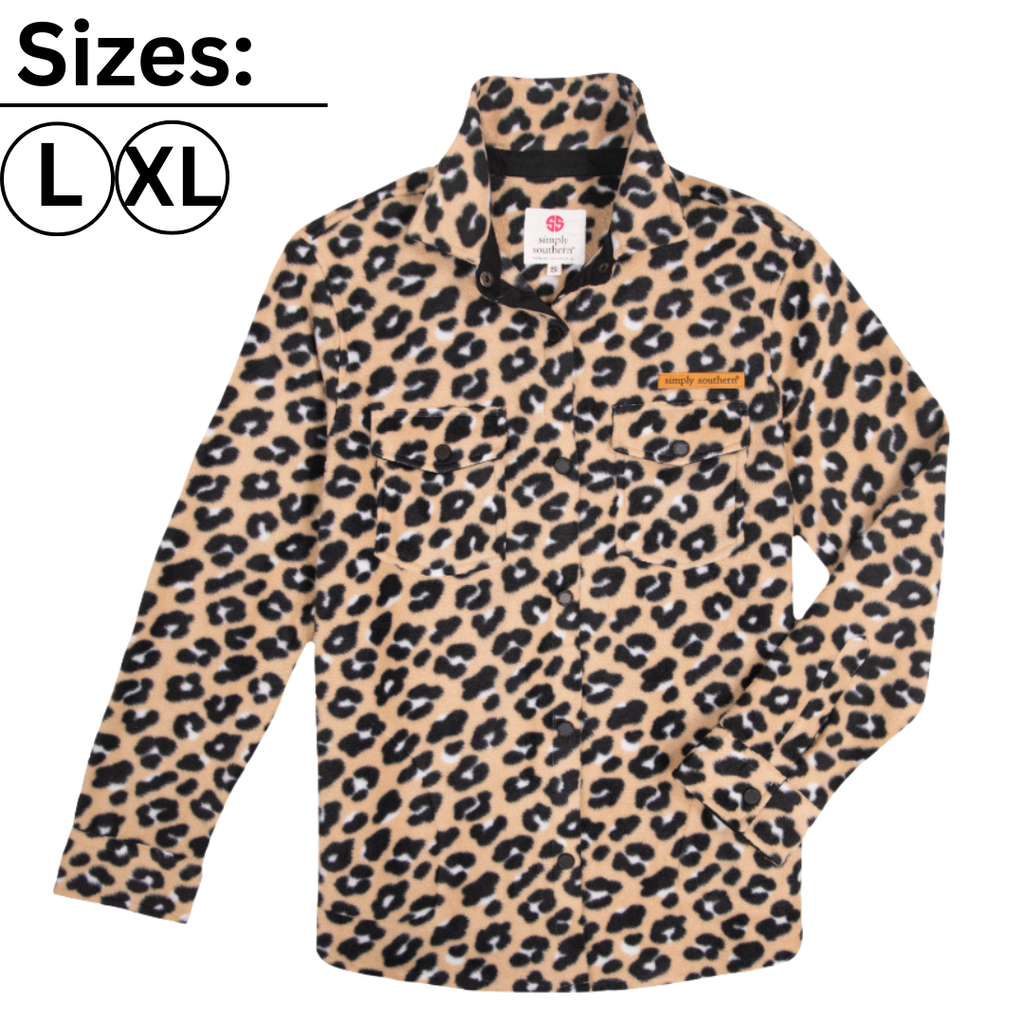 Shacket - Shirt - Leopard Light Brown - F21 - Simply Southern