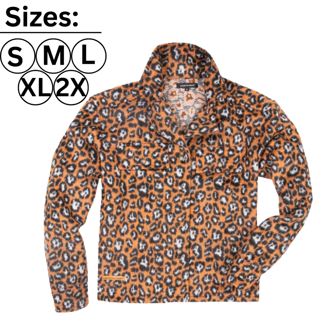 Shacket - Jacket Leopard Brown - F21 - Simply Southern