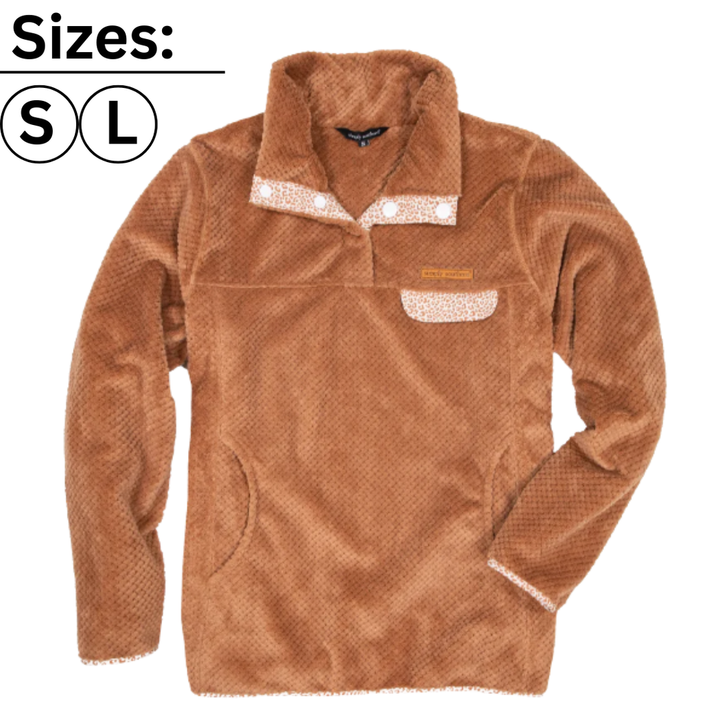 Simply Soft Sherpa Camel - Pullover - F21 - Simply Southern