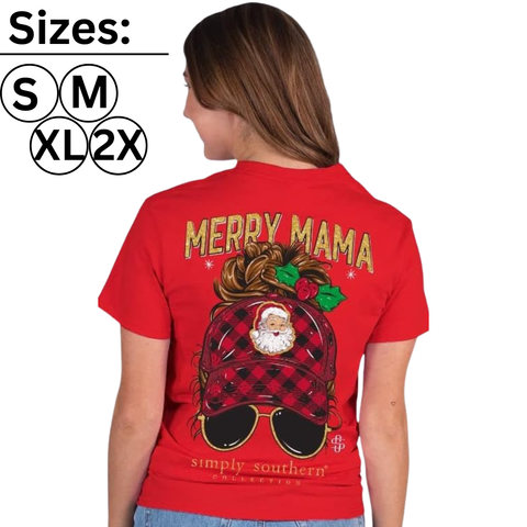 Merry Mama - Messy Bun - SS - S22 - Adult T-Shirt