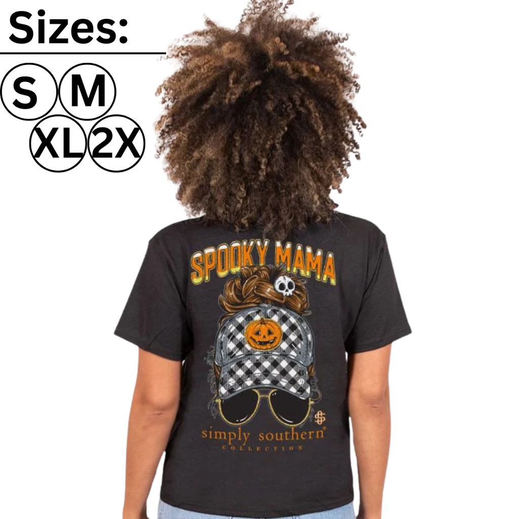 Spooky Mama - Halloween - Pumpkins - SS - S22 - Adult T-Shirt