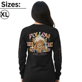 Follow Your Heart Not The Herd - Cow - SS - F23 - Adult Long Sleeve