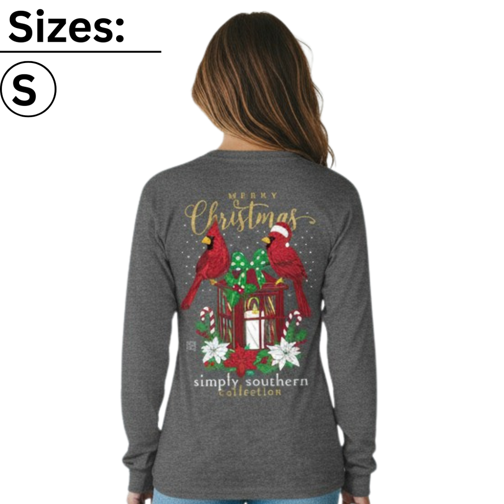 Merry Christmas - Cardinals - SS - F23 - Adult Long Sleeve
