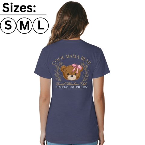 Cool Mama Bear - Social Members Club - SS - S24 - Adult T-Shirt