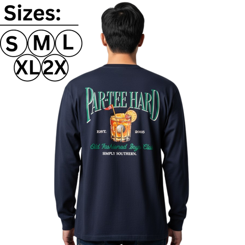 Par Tee Hard Old Fashioned Boys Golf - SS - F24 - Adult Long Sleeve