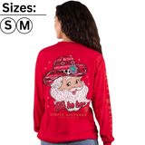 Cowboy Santa - Ho Ho Ho - SS - Adult Long Sleeve