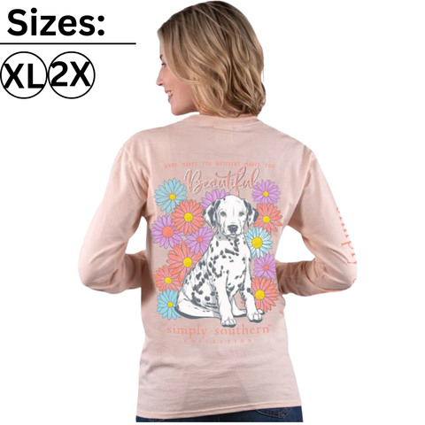 What Makes You Different Make You Beautiful - Dalmatian - SS - Adult Long Sleeve