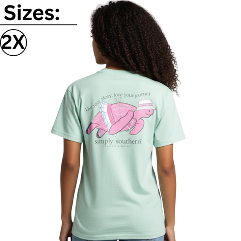 Bikini Turtle - Track Turtle - SS - S24 - Adult T-Shirt