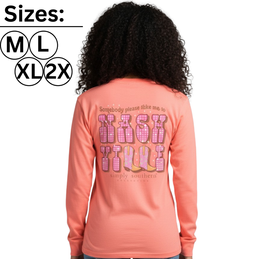 Somebody Please Take Me To Nashville - SS - F23 - Adult Long Sleeve
