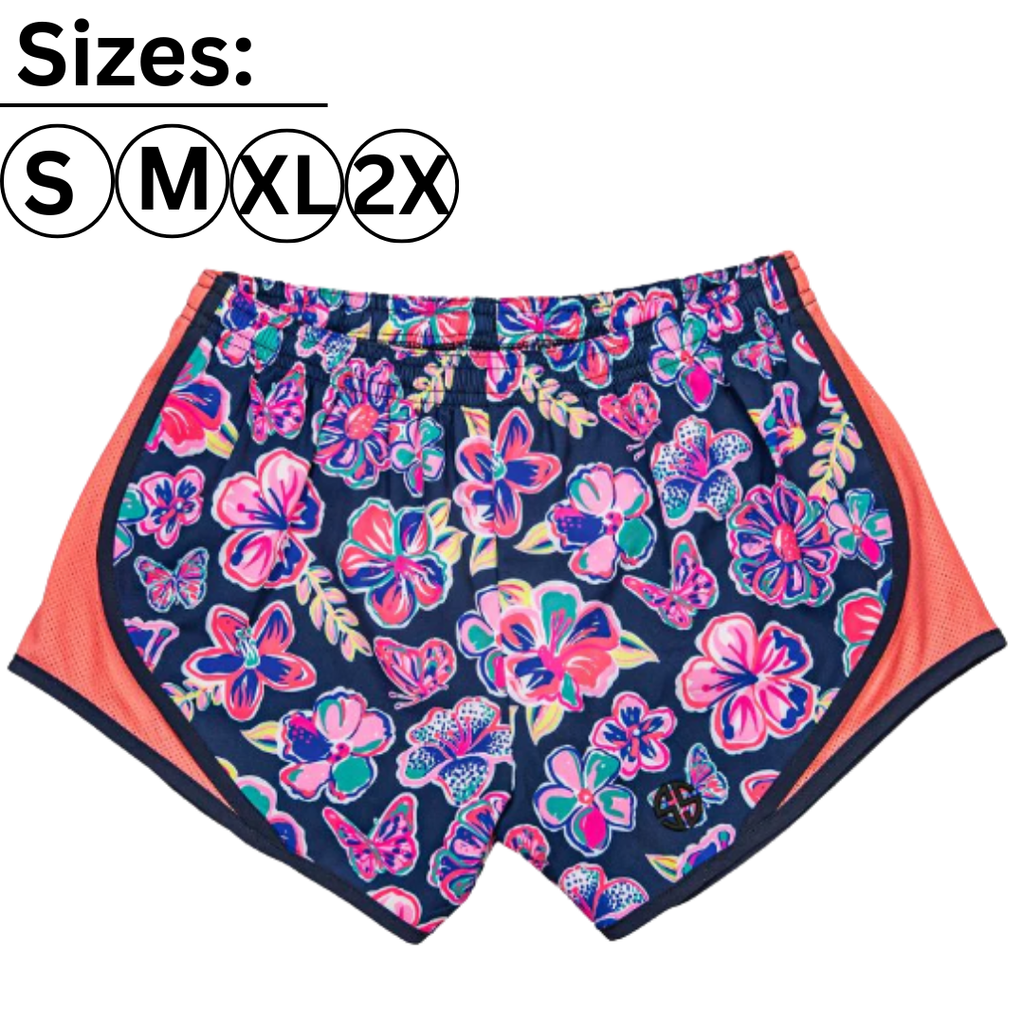 Simply Run - Butterfly - SS - S21 - Adult Shorts