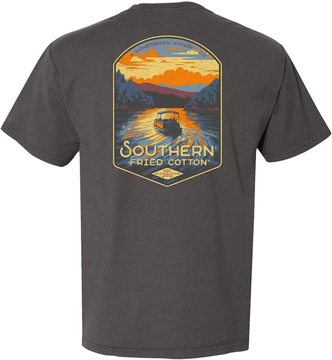 Sunset Dinner Cruise Boat - Adult T-Shirt - SFC