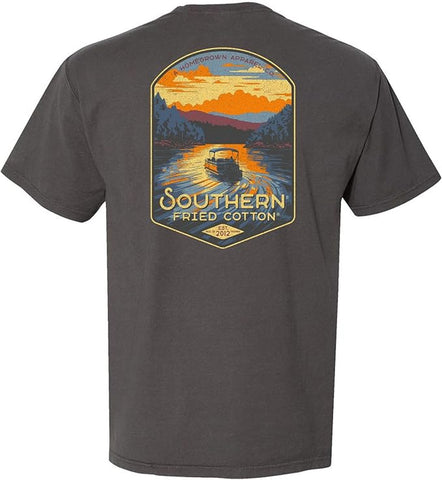 Sunset Dinner Cruise Boat - Adult T-Shirt - SFC