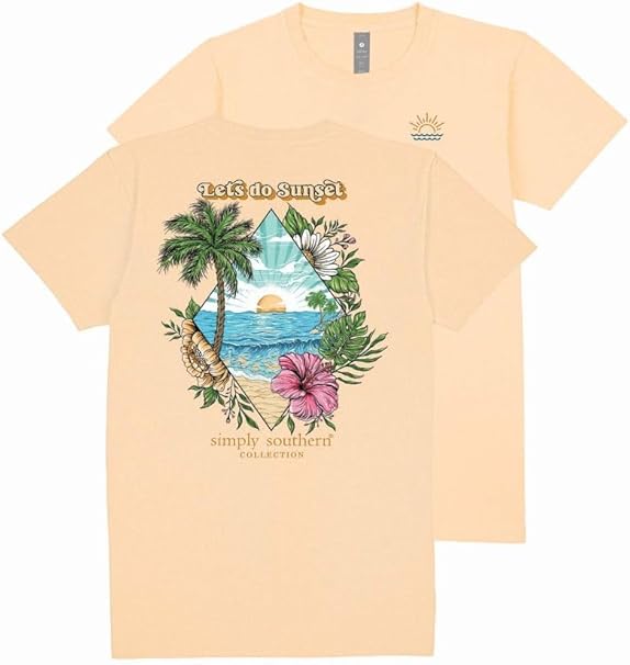 Let's Do Sunset - Ocean - Beach - Palm Trees - S25 - SS - YOUTH T-Shirt