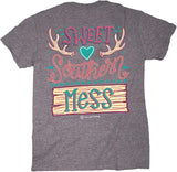 Sweet Southern Mess - Adult T-Shirt - Itsa Girl Thing