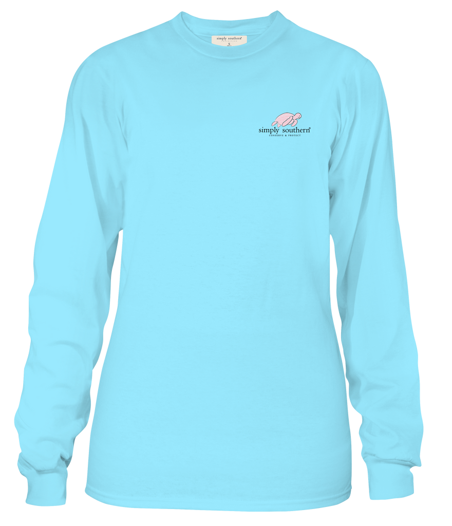 Turtle Santa - Merry Bright - Track Turtle - SS - F23 - Adult Long Sleeve
