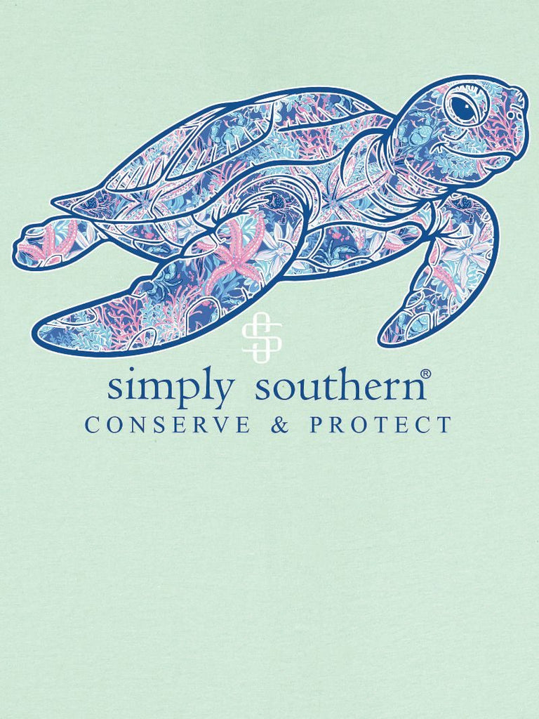 Sea Turtle T-Shirt, Conserve and Protect - S25 - SS - YOUTH T-Shirt
