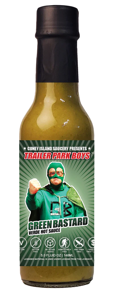 Trailer Park Boys - Green Bastard Hot Sauce 5oz