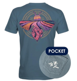 Tulip Field Bee - Where Flowers Bloom So Does Hope - Sun - Mountain - Adult T-Shirt - Lily Grace