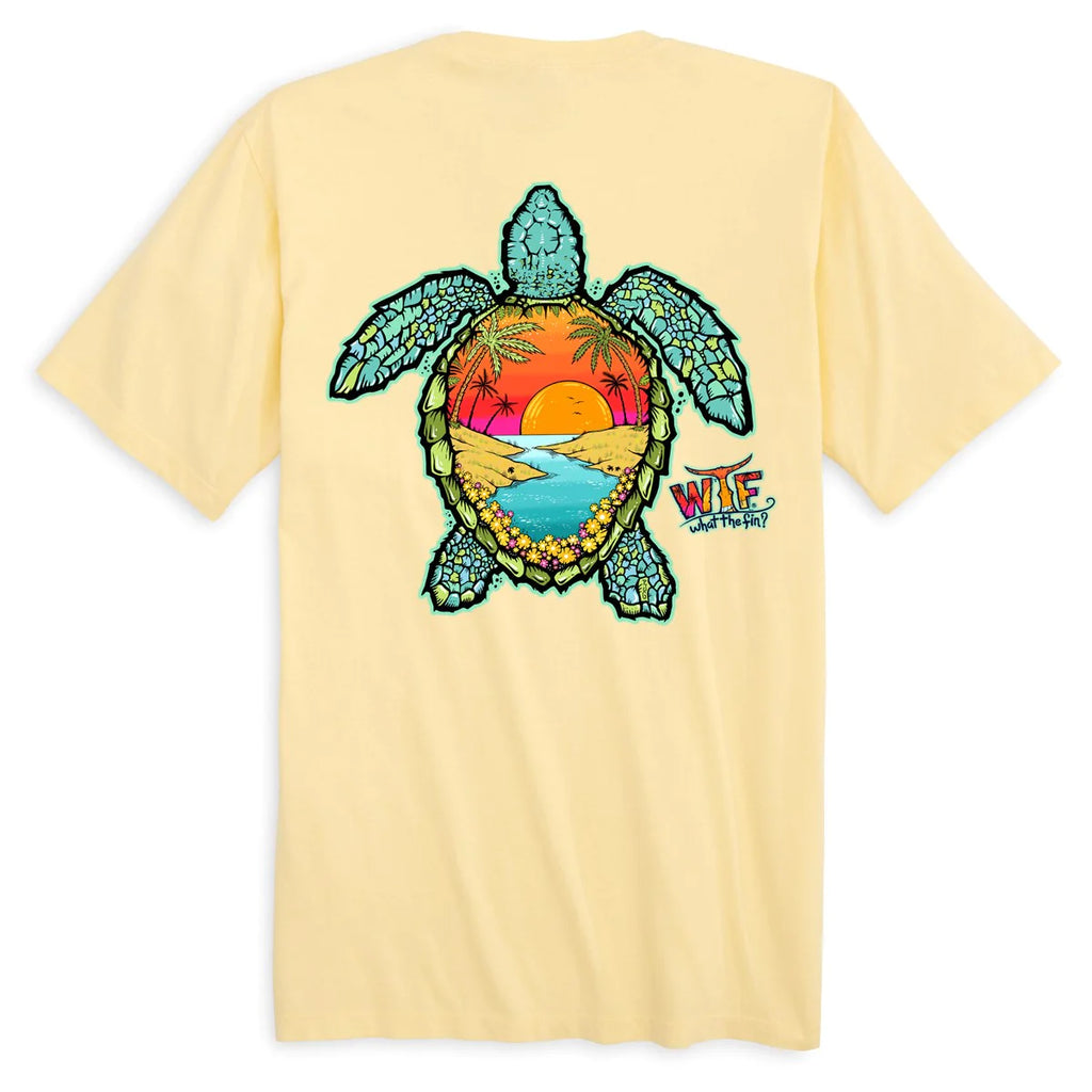 Turtle - Adult T-Shirt - What The Fin