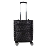 Swirl Quilted Convertible Rolling Tote - F26 - Simply Southern