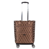 Swirl Quilted Convertible Rolling Tote - F26 - Simply Southern