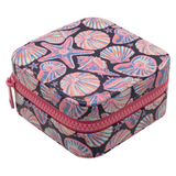 Jewelry Box with Interior Mirror - Zippered Compartment - S26 - Simply Southern