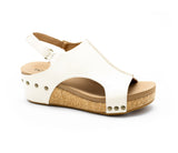 Volta II Sandal - Cream Smooth - Boutique by Corkys