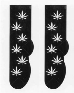 Graphic Adult Socks - Foozy