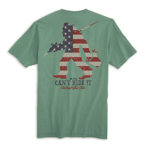 Can't Hide It - Sasquatch - Adult T-Shirt - What The Fin