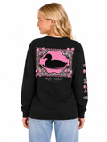 Duck - Camo - Pink Bows - SS - F26 - YOUTH Long Sleeve