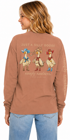 Just A Silly Goose - Country - SS - F26 - YOUTH Long Sleeve