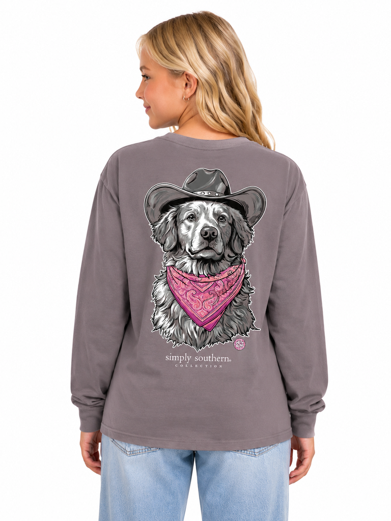 Western Lab - Country Dog - SS - F26 - YOUTH Long Sleeve