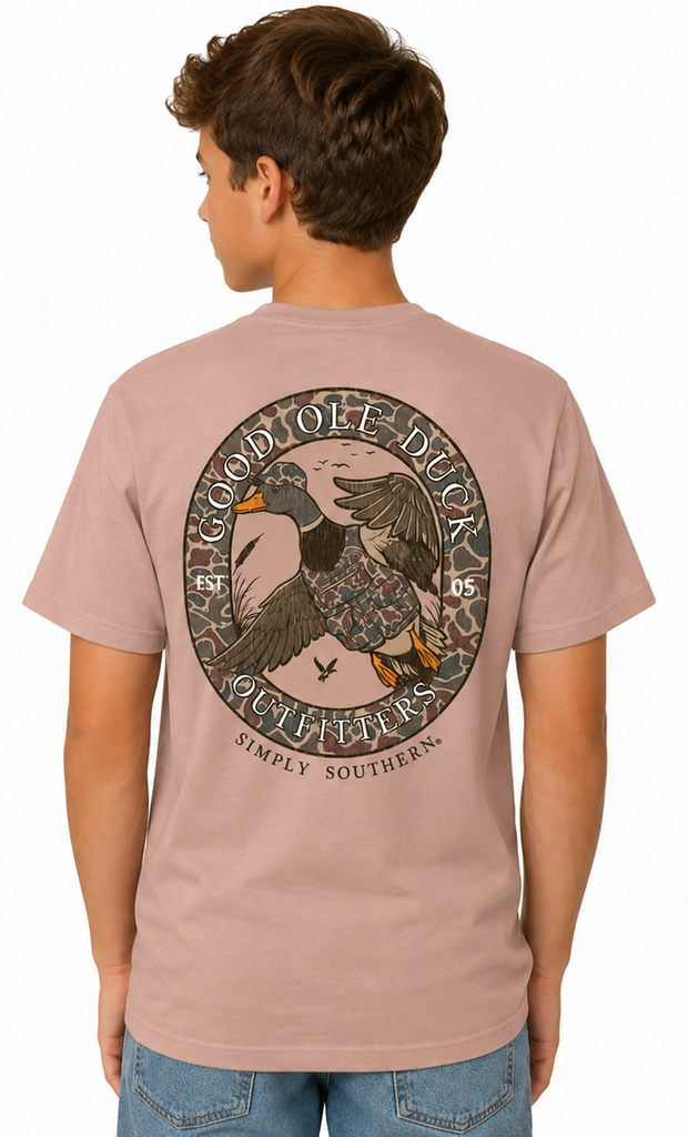 Good Ole Duck - Camo - F26 - SS - YOUTH T-Shirt