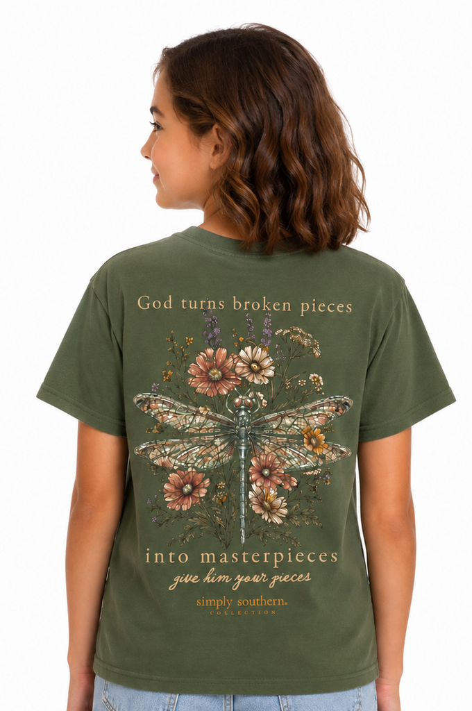 God Turns Broken Pieces Into Masterpieces - F26 - SS - YOUTH T-Shirt