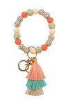 Bead Bangle Silicone - F23 - SS