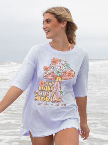 Go Make Today Amazing - S24 - SS - Fashion Boxy Shirt