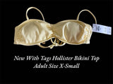 NWT Hollister Bikini Top - Adult Size X-Small (M73)
