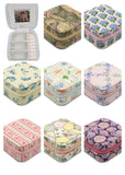 Jewelry Box with Interior Mirror - Zippered Compartment - S26 - Simply Southern