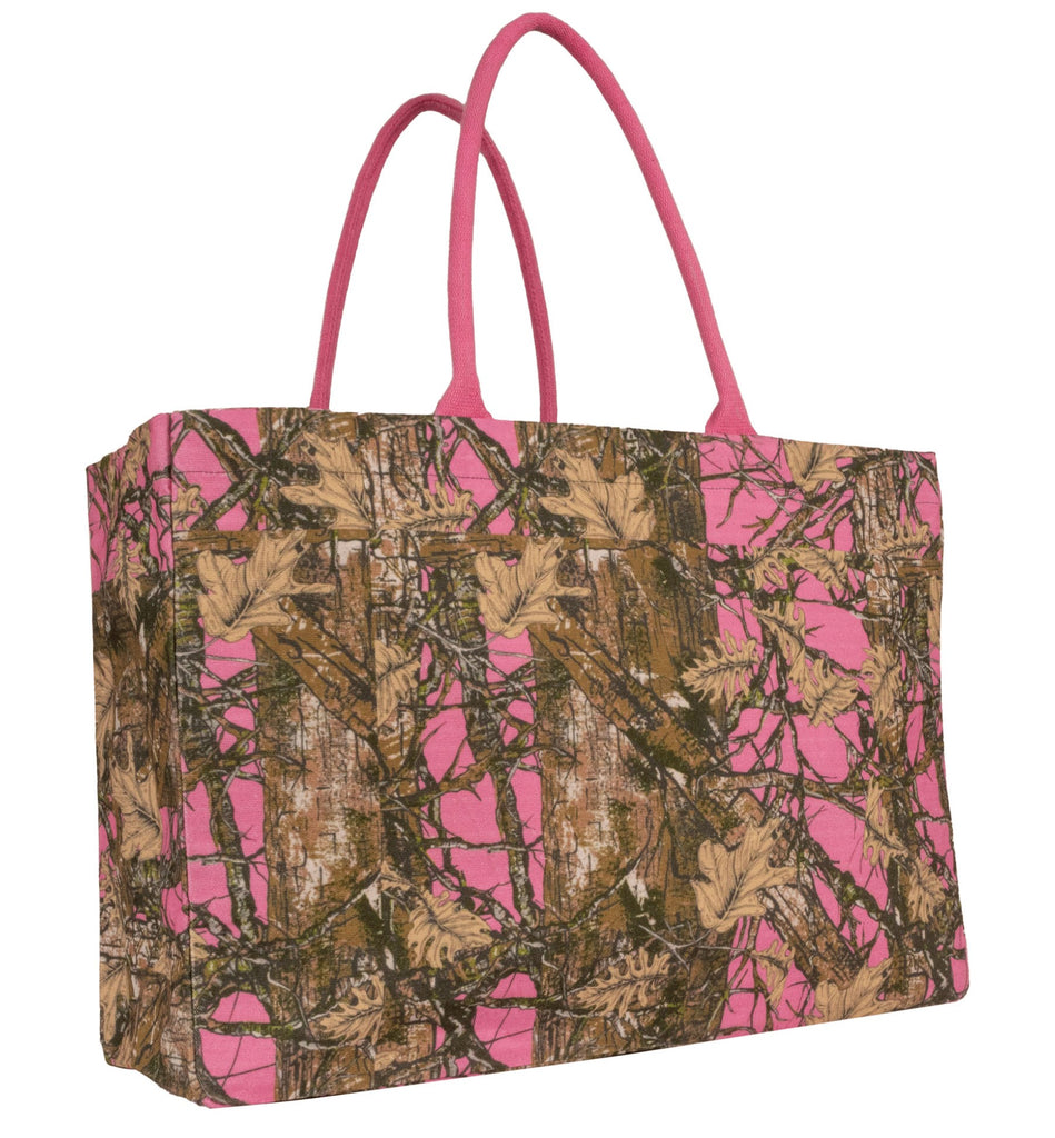 Canvas Tote Bag with Handles and Interior Pocket - F25 - Simply Southern