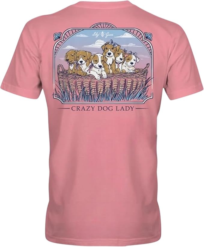 Crazy Dog Lady - Adult T-Shirt - Lily Grace