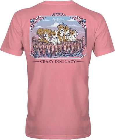 Crazy Dog Lady - Adult T-Shirt - Lily Grace