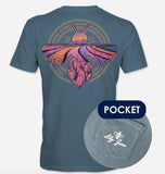 Tulip Field Bee - Where Flowers Bloom So Does Hope - Sun - Mountain - Adult T-Shirt - Lily Grace